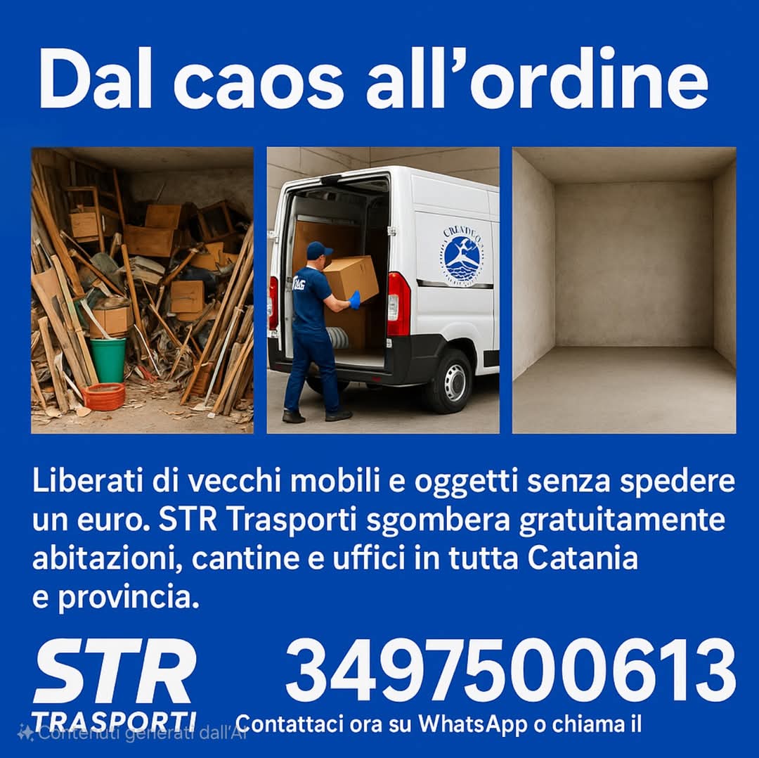 Sgombero cantina Nicolosi